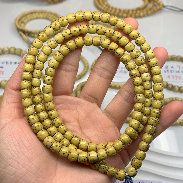 星月菩提吊坠7、6正月留白