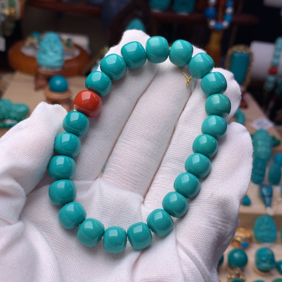 绿松石珠宝奇石未镶嵌