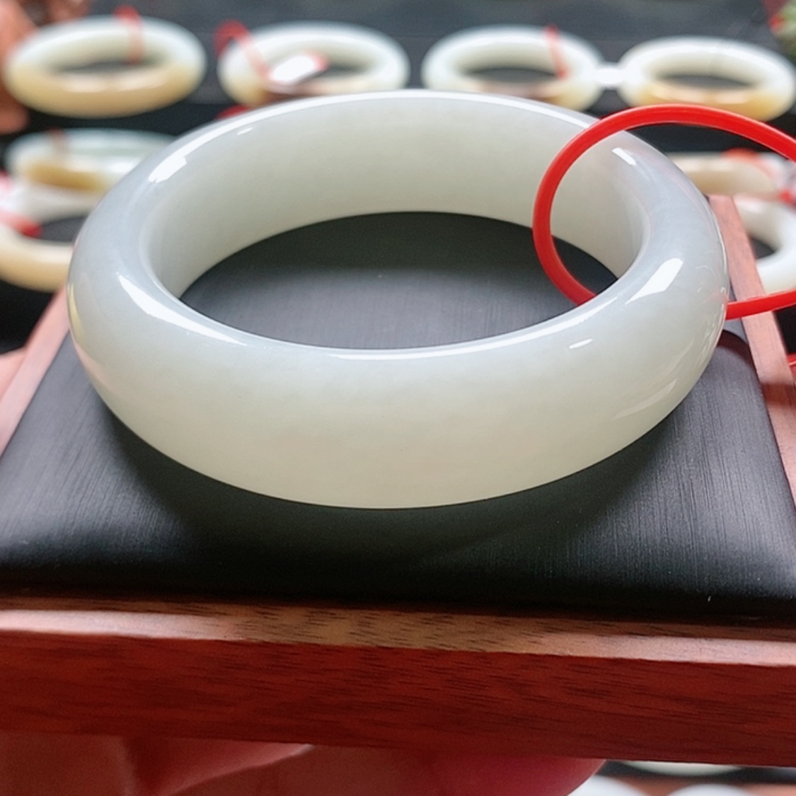 【闪购商品】和田玉57+未镶嵌和田玉手镯