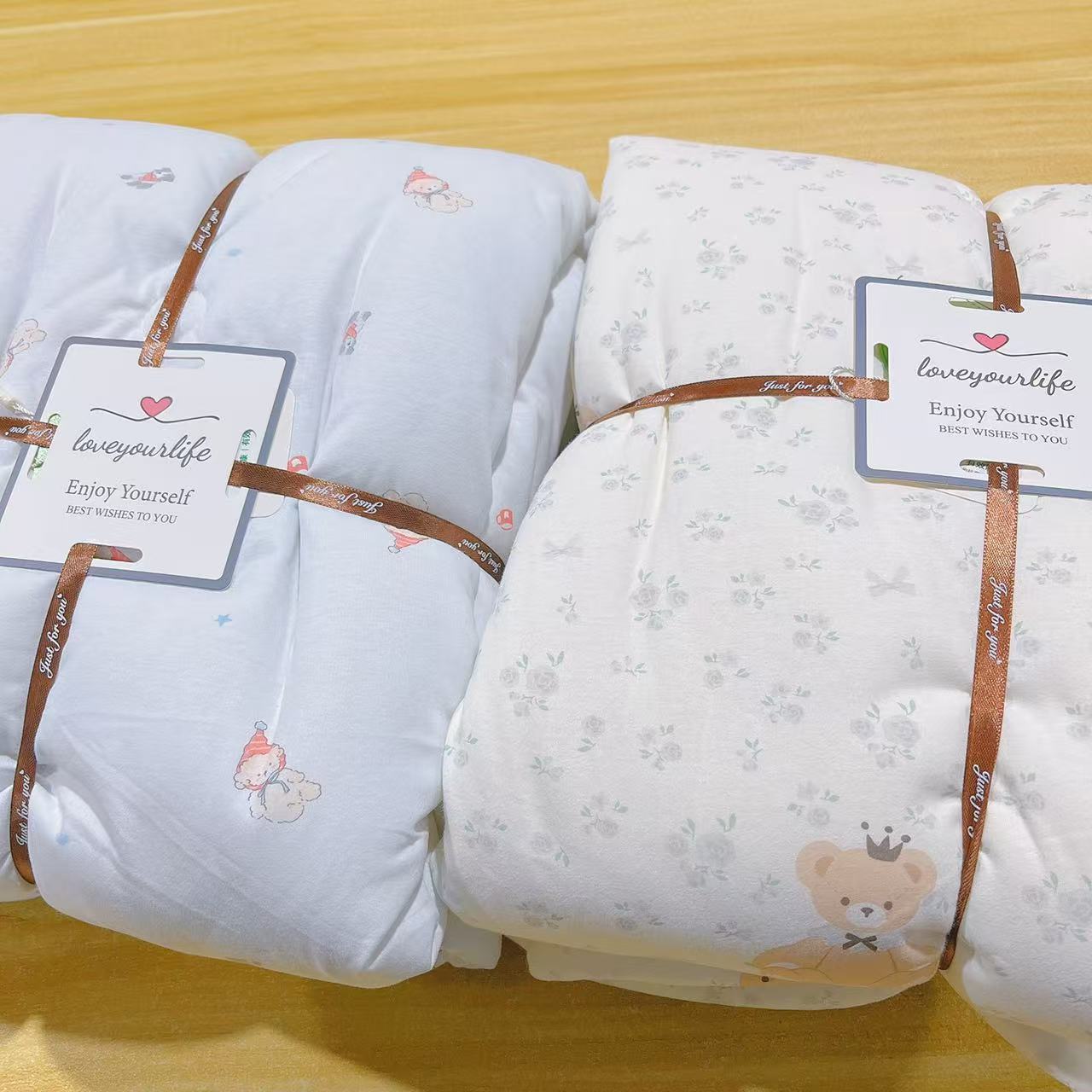 100*120水洗针织棉花被