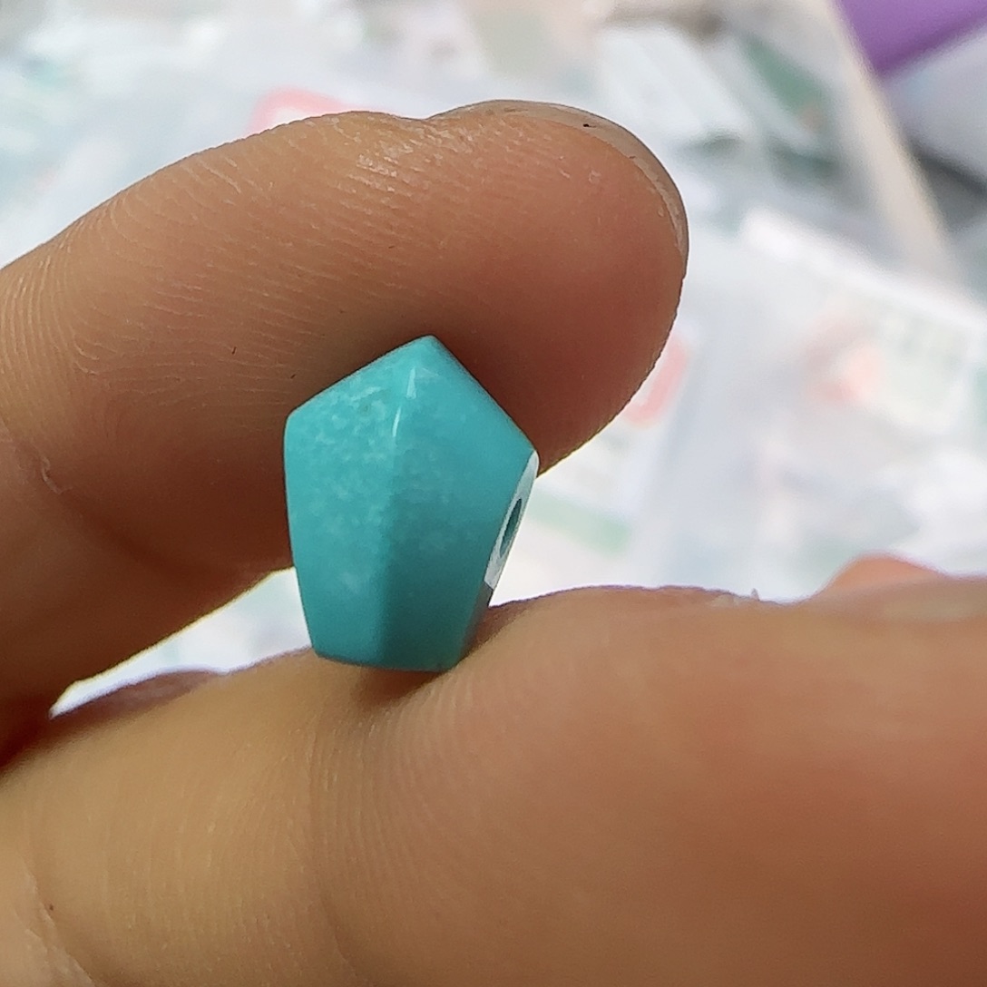 绿松石珠宝半成品未镶嵌