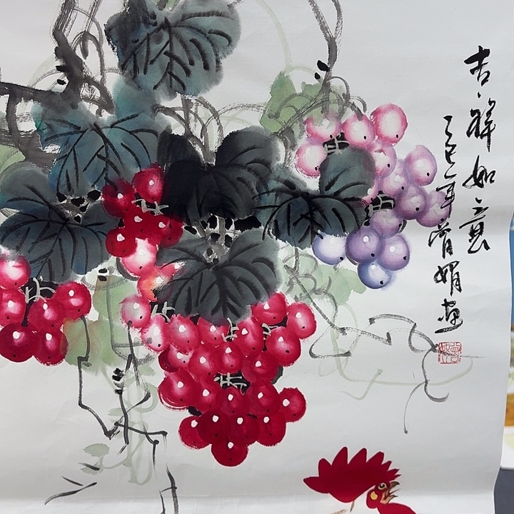 国画纯手绘国画作品