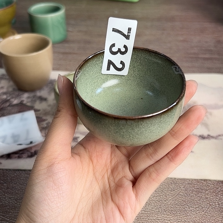 小米茶器龙泉青瓷