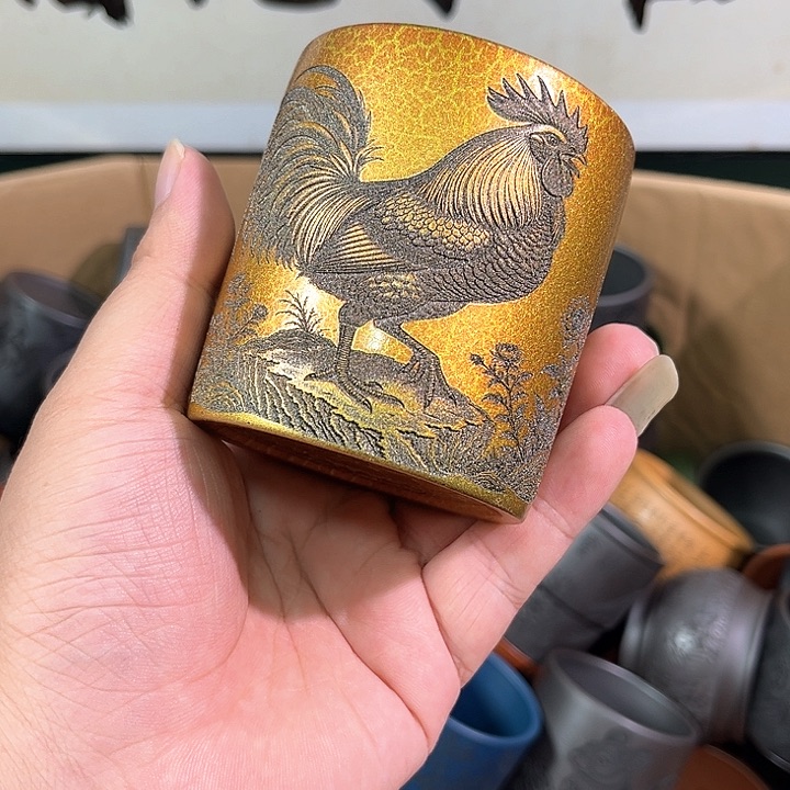 茶杯紫砂全手工紫砂主人杯
