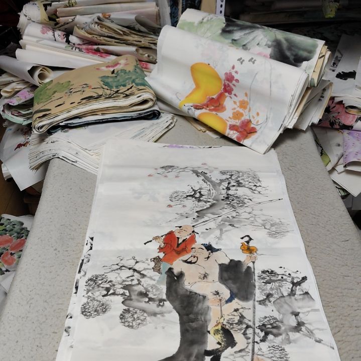 壹***仔国画落款后台备注