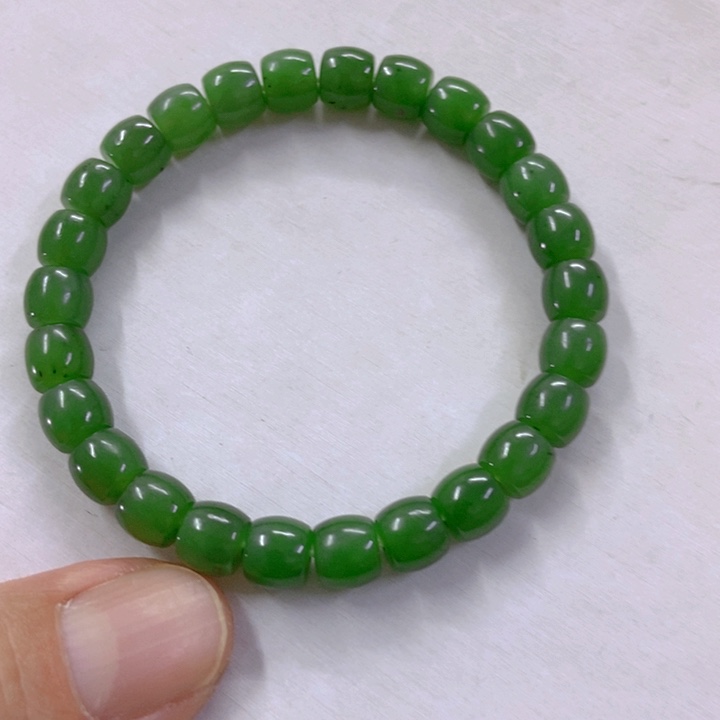 【闪购商品】和田玉（碧玉）手串未镶嵌11