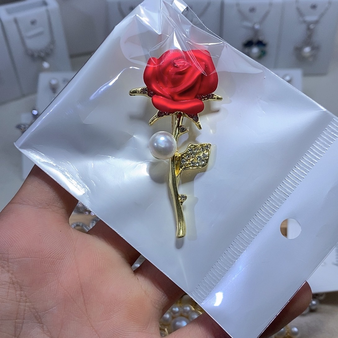 耳坠淡水珍珠银S925镶嵌