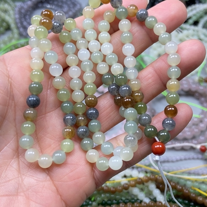 和田玉颈饰未镶嵌6