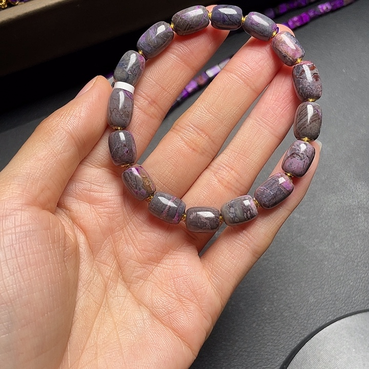 苏纪石（舒俱来）未镶嵌手链