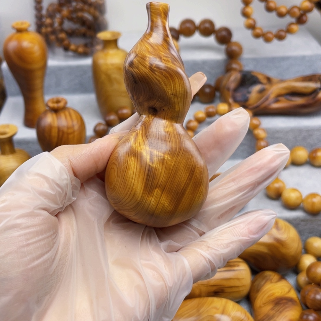 柏木（崖柏）太行崖柏手把件