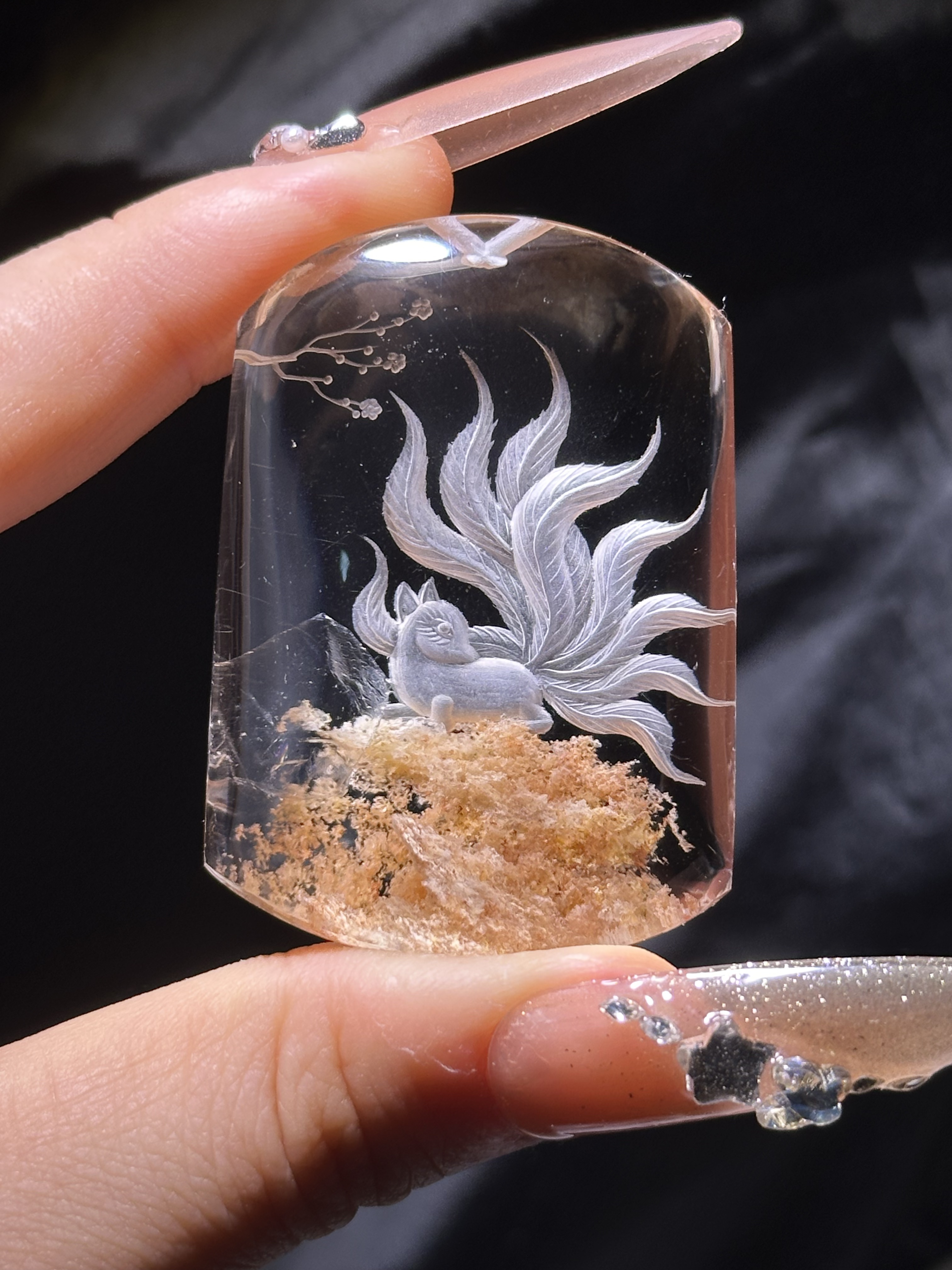 天然水晶高奢戒指项链吊坠（一物一拍盲盒代拆）