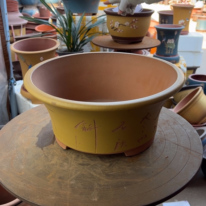 紫砂宜兴紫砂黄票口33