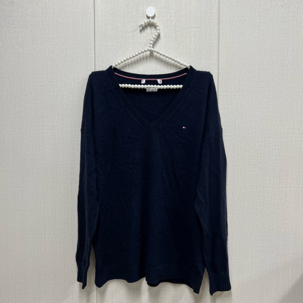 tommy hilfiger/汤米 to290（剪标款）蓝色休闲毛衣 时尚百搭