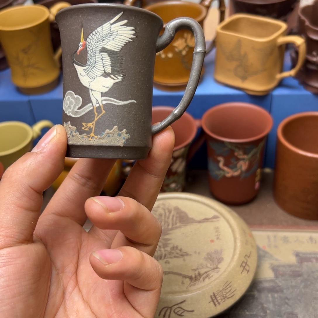 紫砂茶杯紫砂主人杯50cc