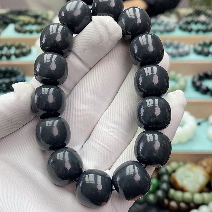 和田玉手链未镶嵌