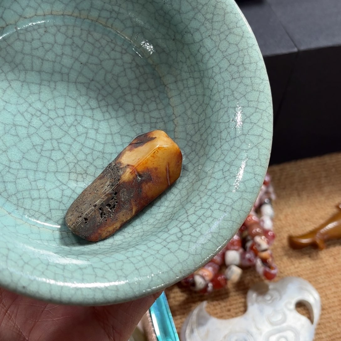 瓷摆件瓷盘瓷盆其他黄*