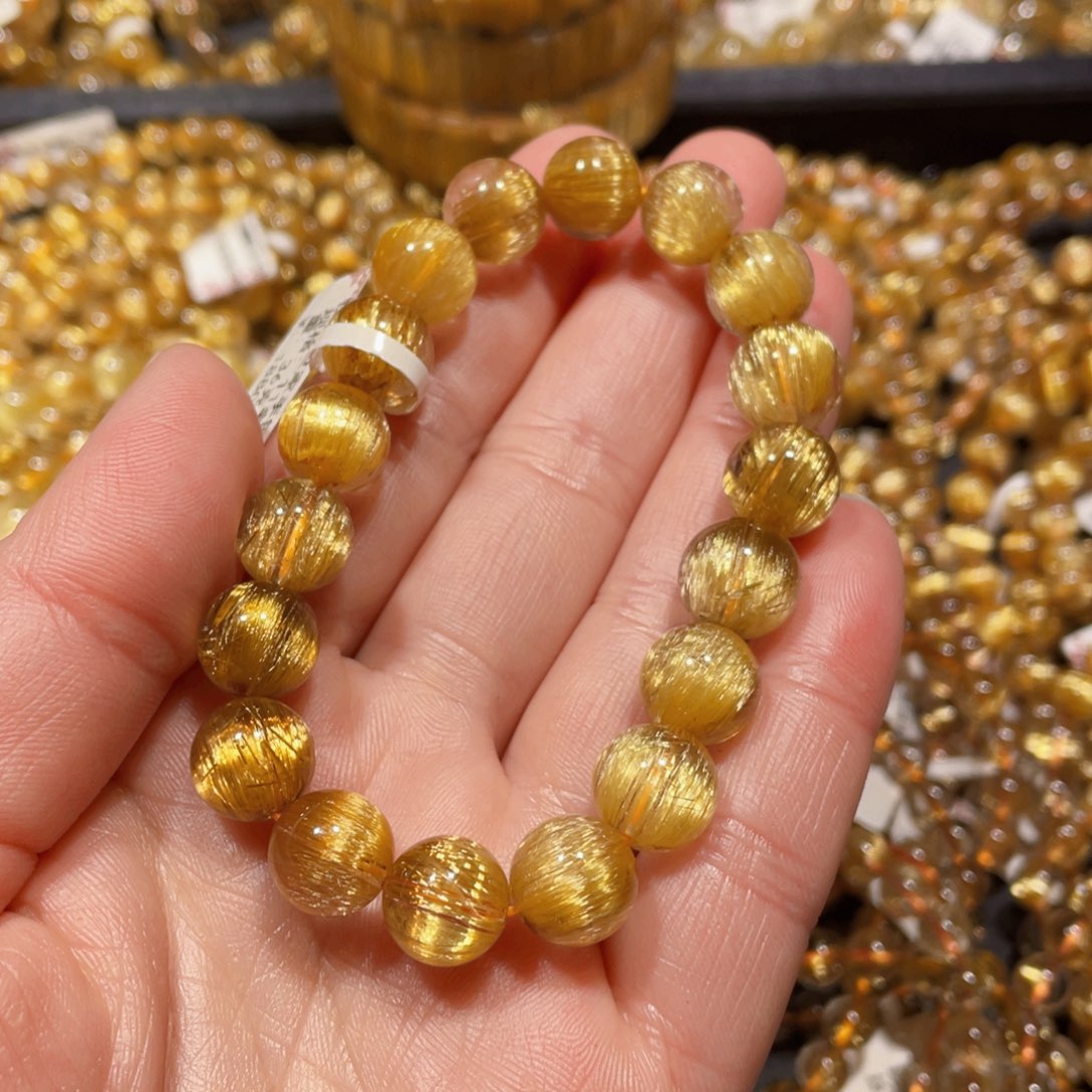 水晶手链未镶嵌天然水晶手链