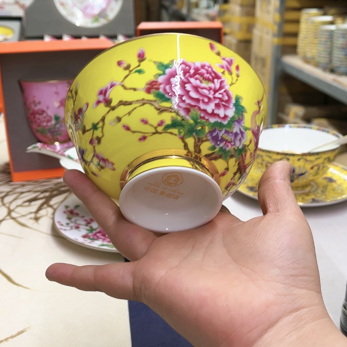 【闪购商品】珐琅5英寸2黄。。。。。。