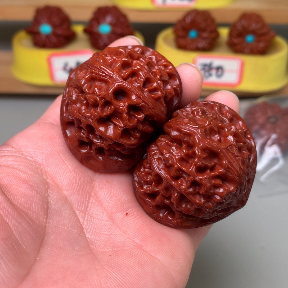 文玩核桃把件1**％宫灯