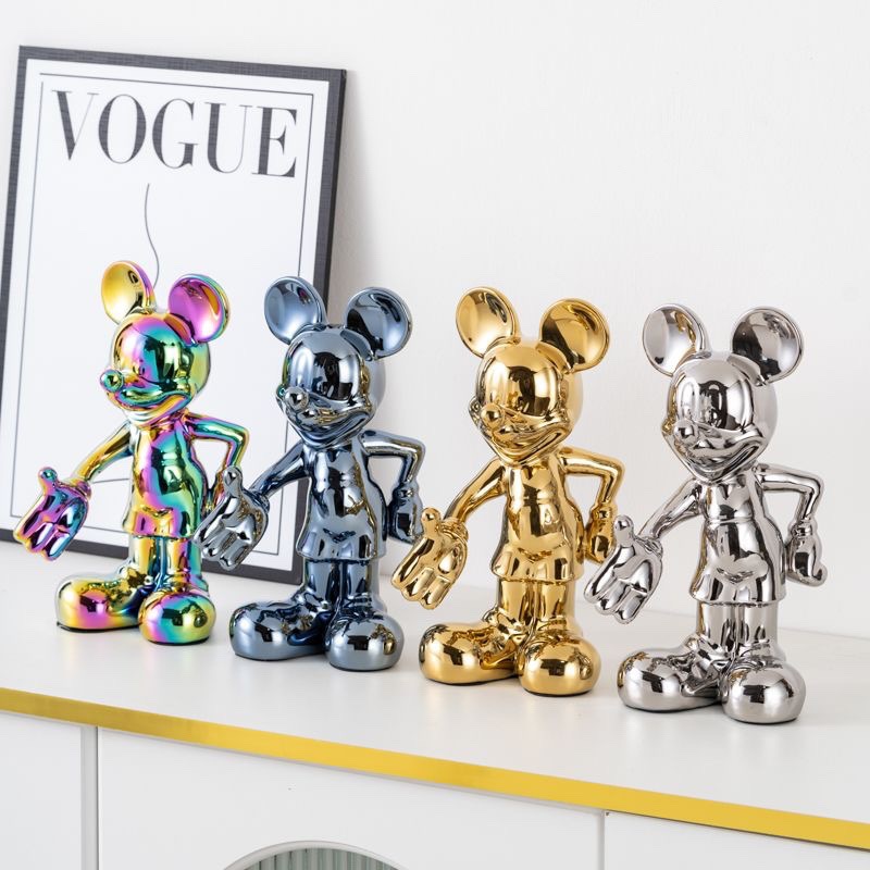 30cm-新米奇米妮室内桌面装饰品生日乔迁礼品摆件