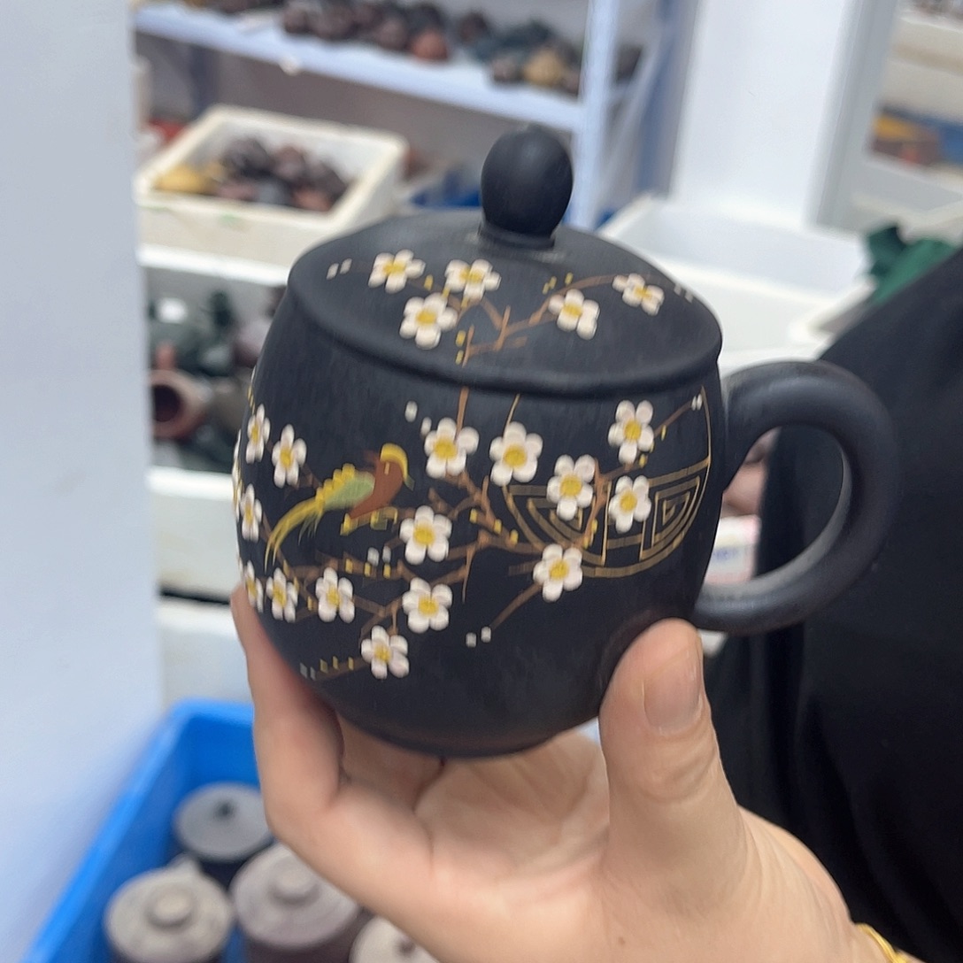 茶壶紫砂宜兴紫砂壶瑕疵