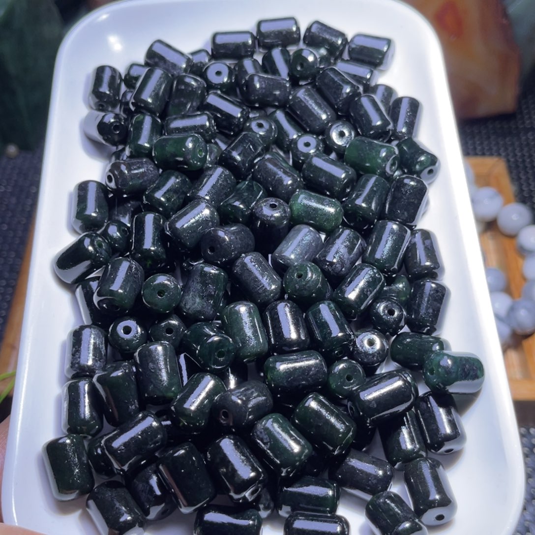 未镶嵌和田玉珠宝半成品青*房