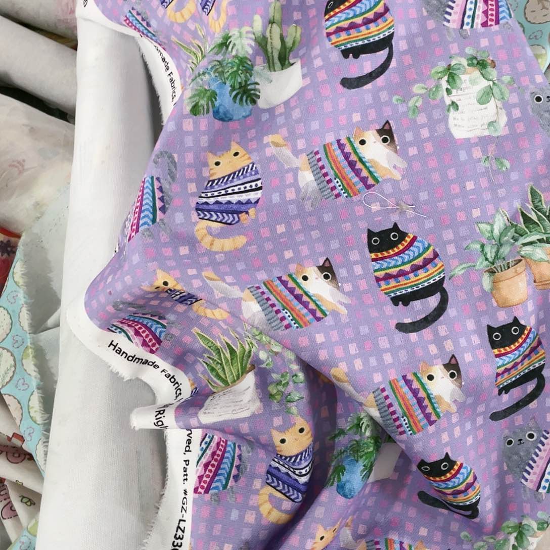 一米价纯棉双经双纬帆布1.5米宽果子布艺D区地