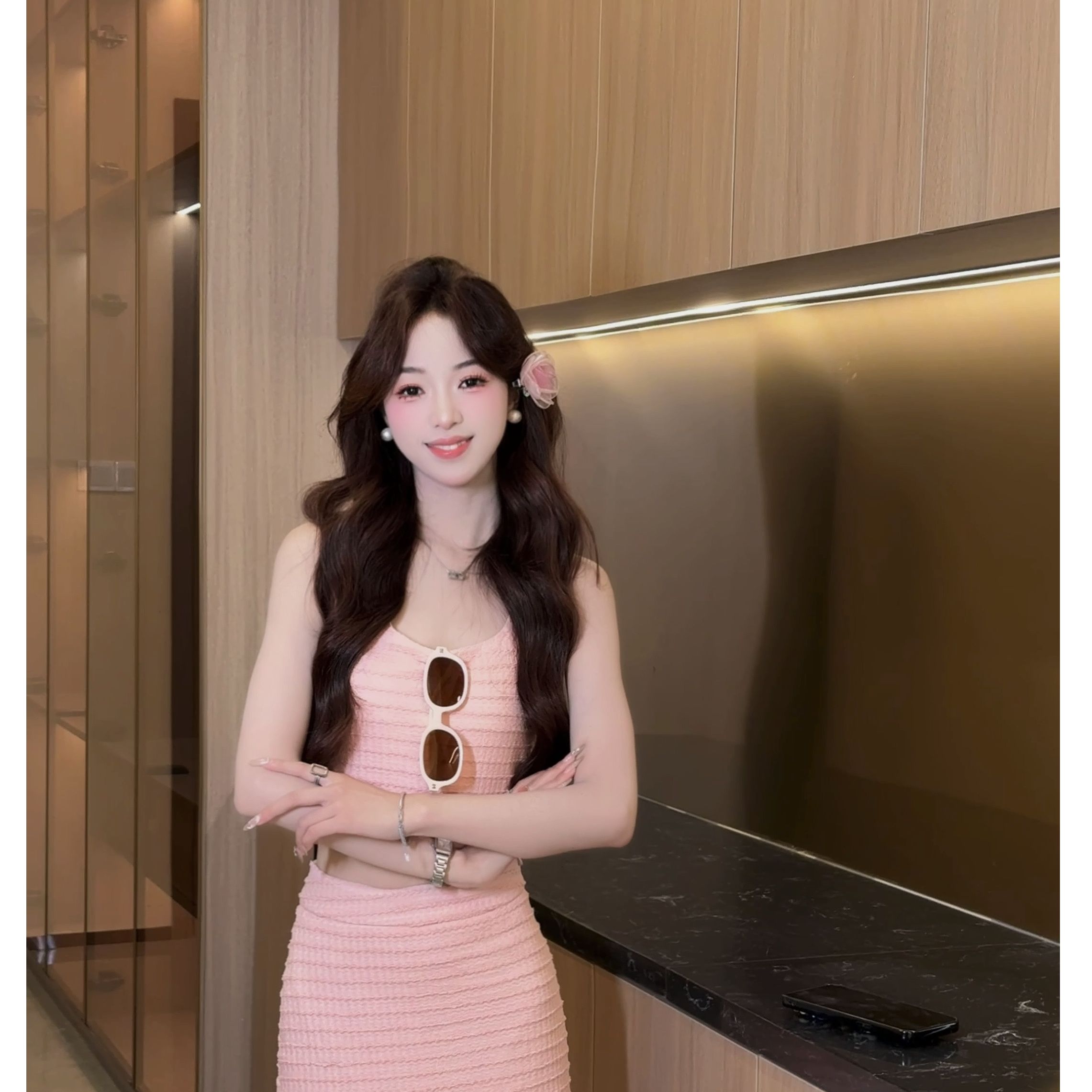 冉冉定制●【蔷薇日记】LUX4TZ3289上衣+裙子预