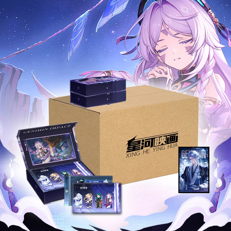 暖暖【欧皇抬箱】原神纺坠终久之梦同人第二弹收藏色纸盲盒