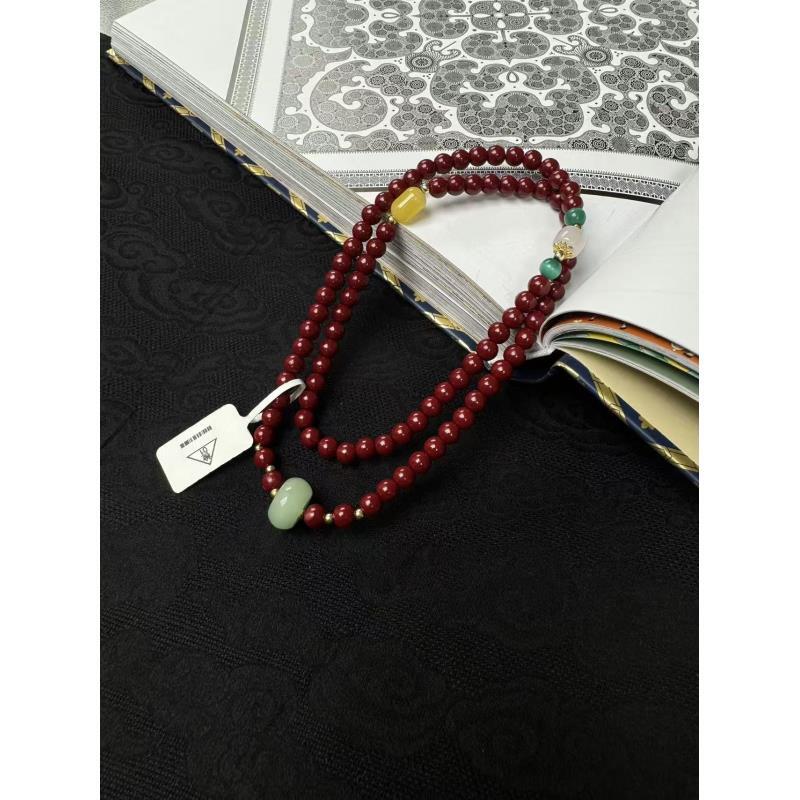 天然辰砂天然辰砂精选手串链接305 {无礼盒发货}