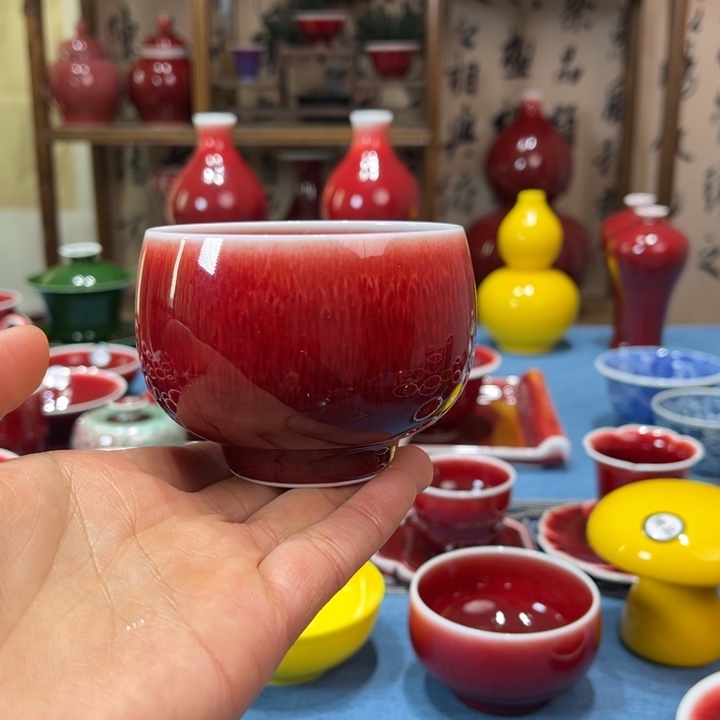 景德镇陶瓷大罗汉杯