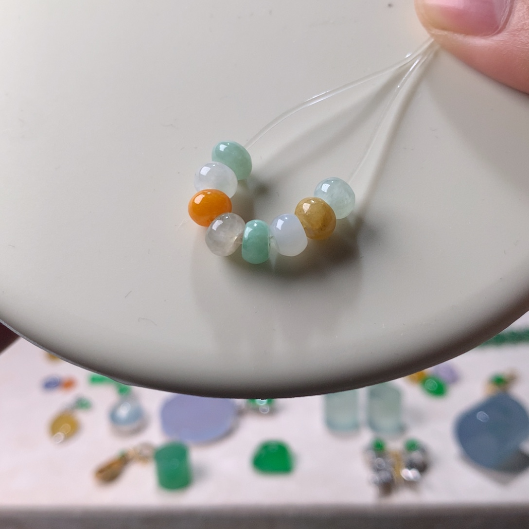 翡翠散珠天然翡翠