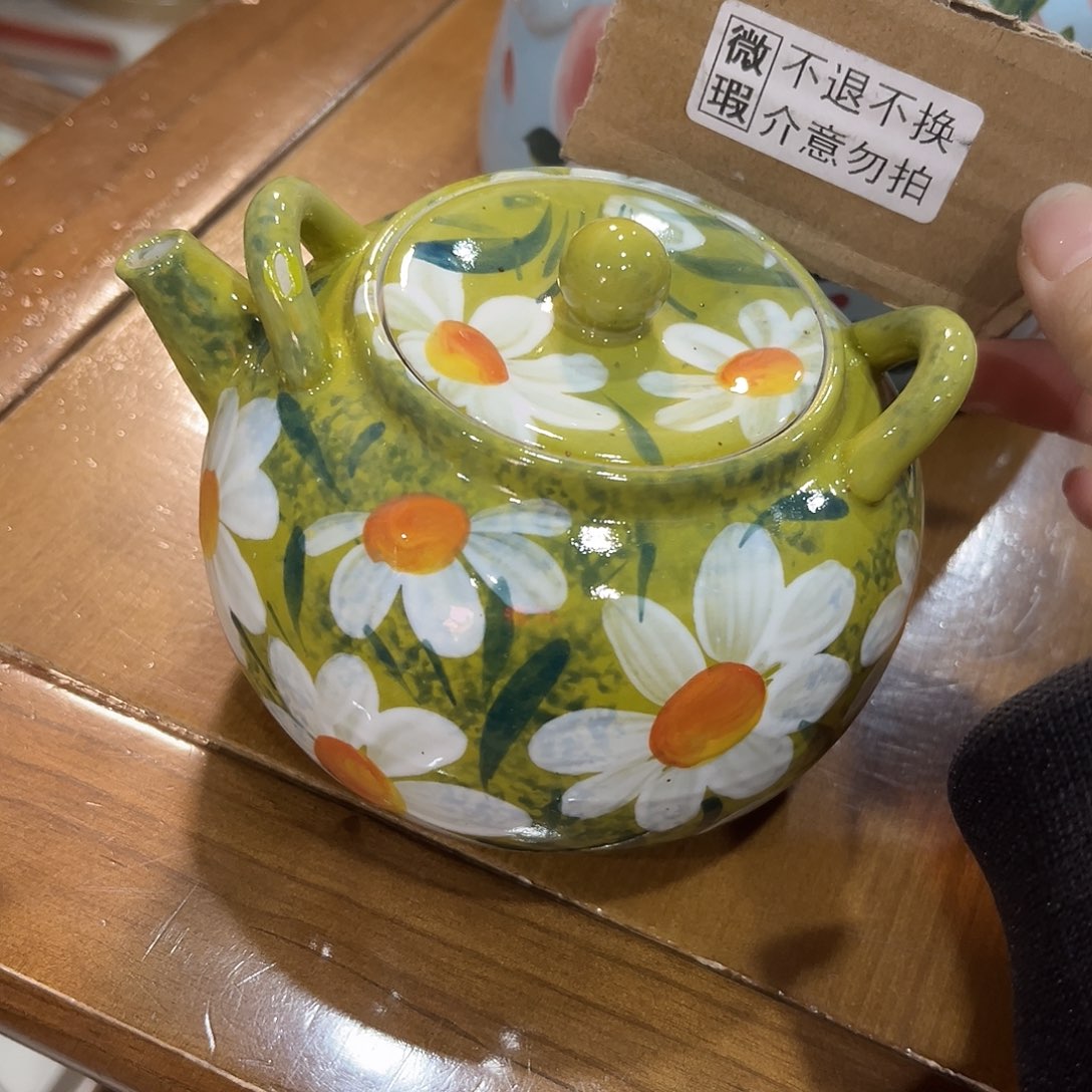 陶泥景德镇手工手绘高温釉下彩