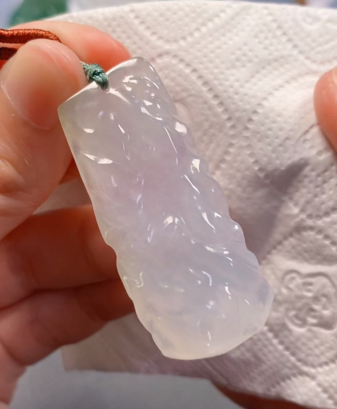 纯天然缅料翡翠A货 8733