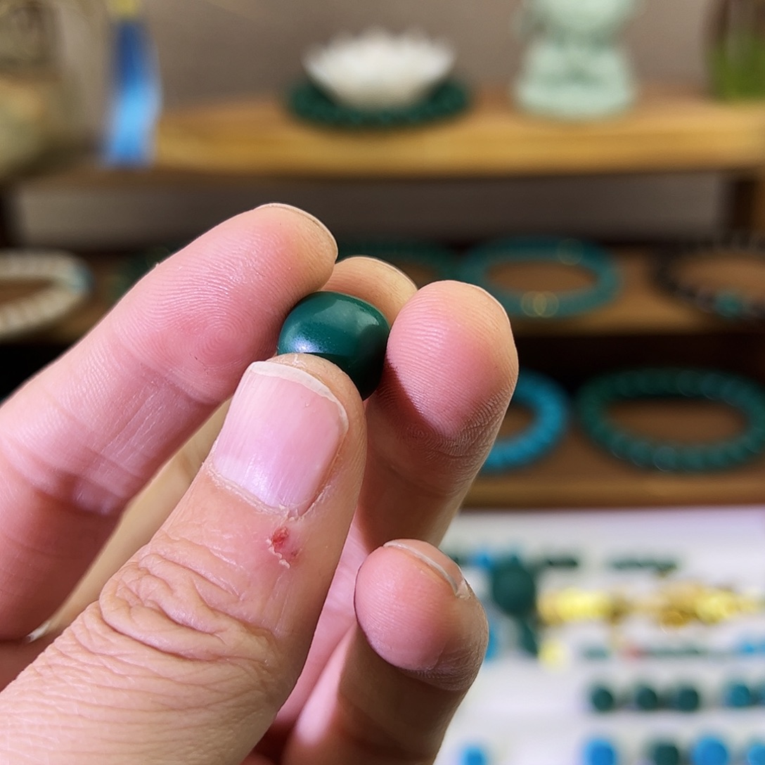 容***头石英石非金属13的绿色老型