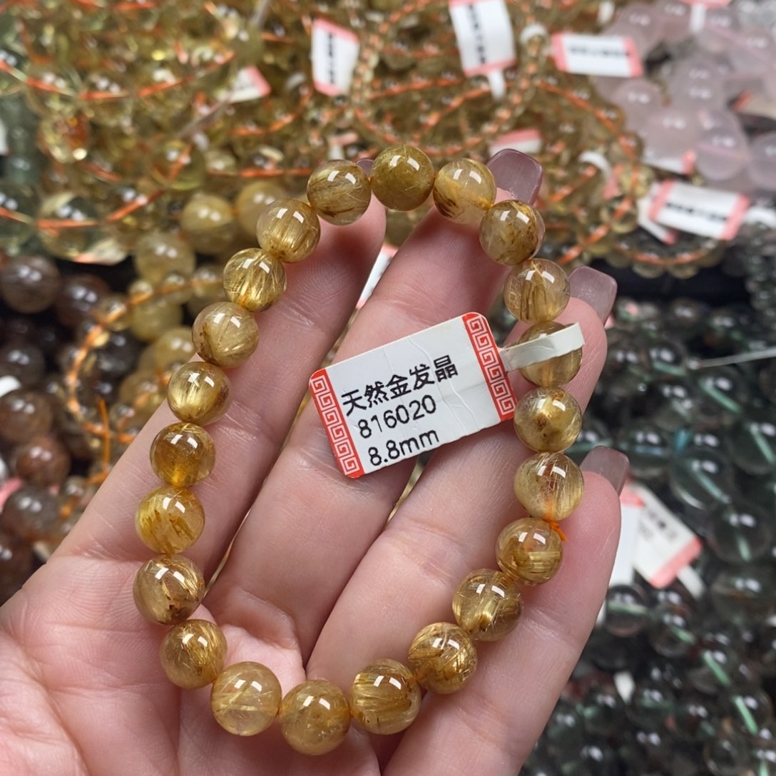 可***以水晶手链未镶嵌             
