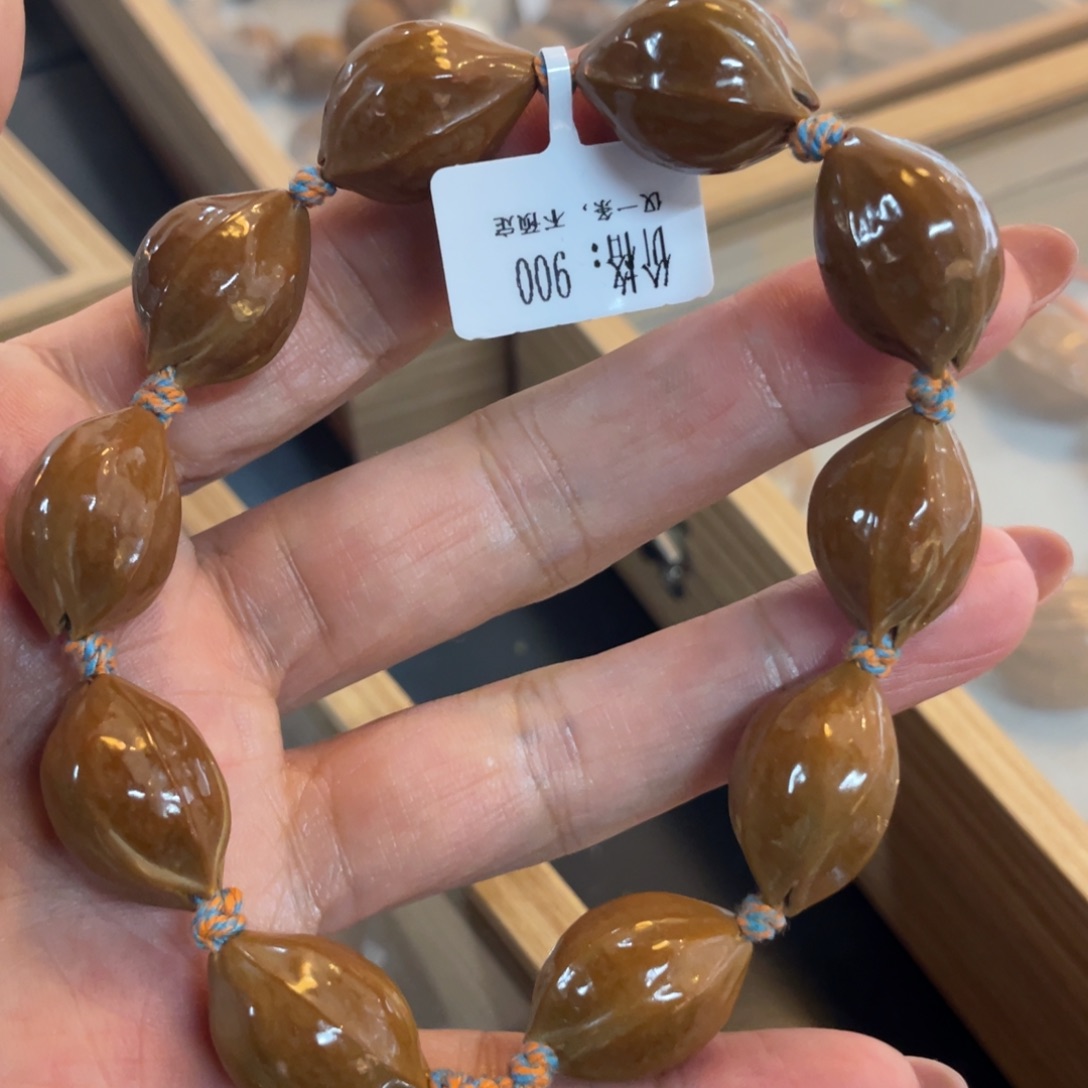 橄榄核手串/手链橄榄核雕工艺