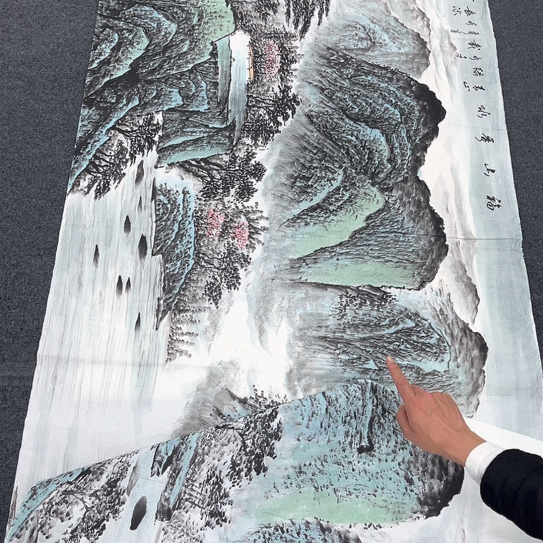 国画国画纯手绘作品