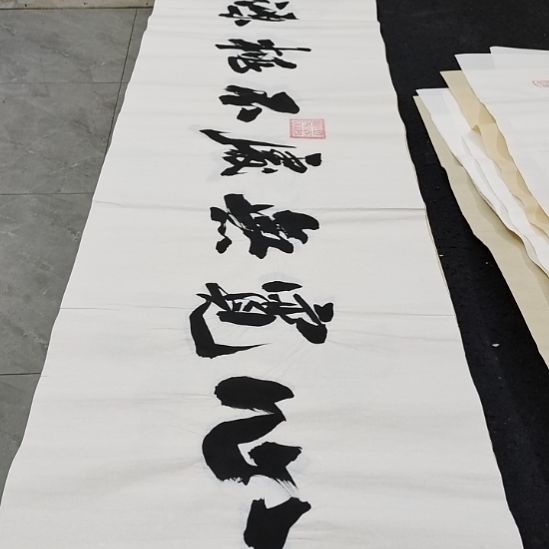 翰墨申国栋老师作品一副