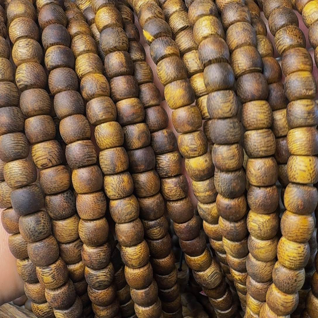 沉香手串陆河老型鼓珠卡七多样性发一