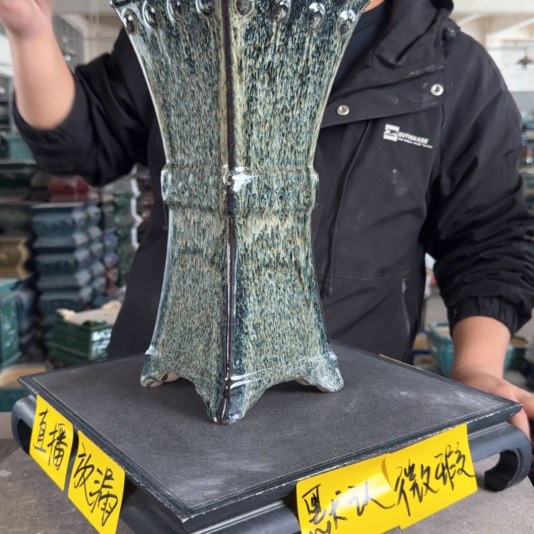 陶。一风堂石湾花盆