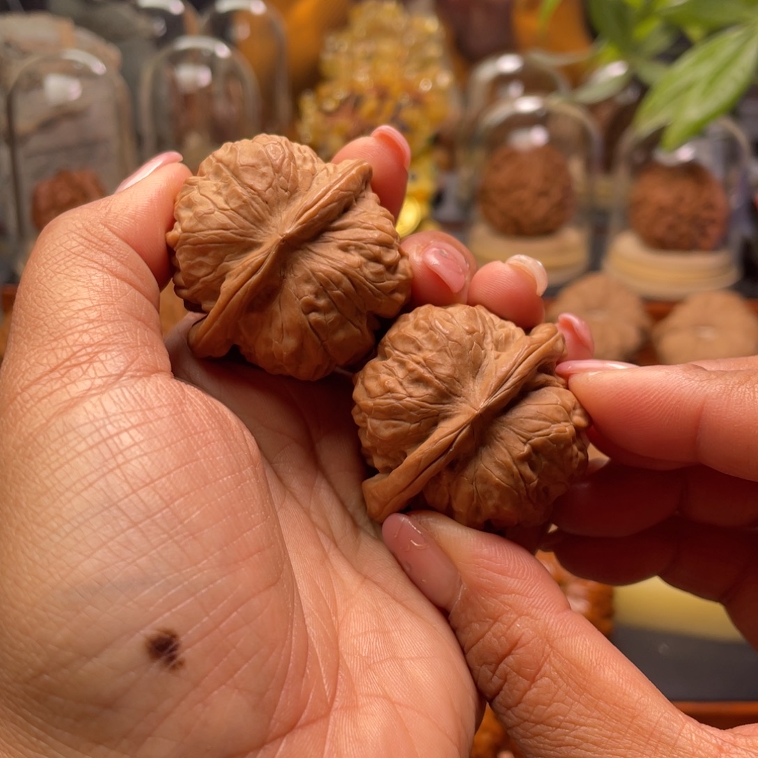 把件文玩核桃精品达摩42