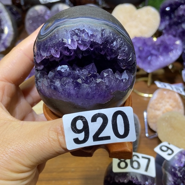 大型摆件（非配饰）紫晶未镶嵌