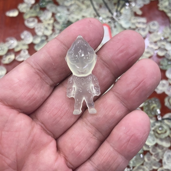 蛇纹石玉合金颈饰