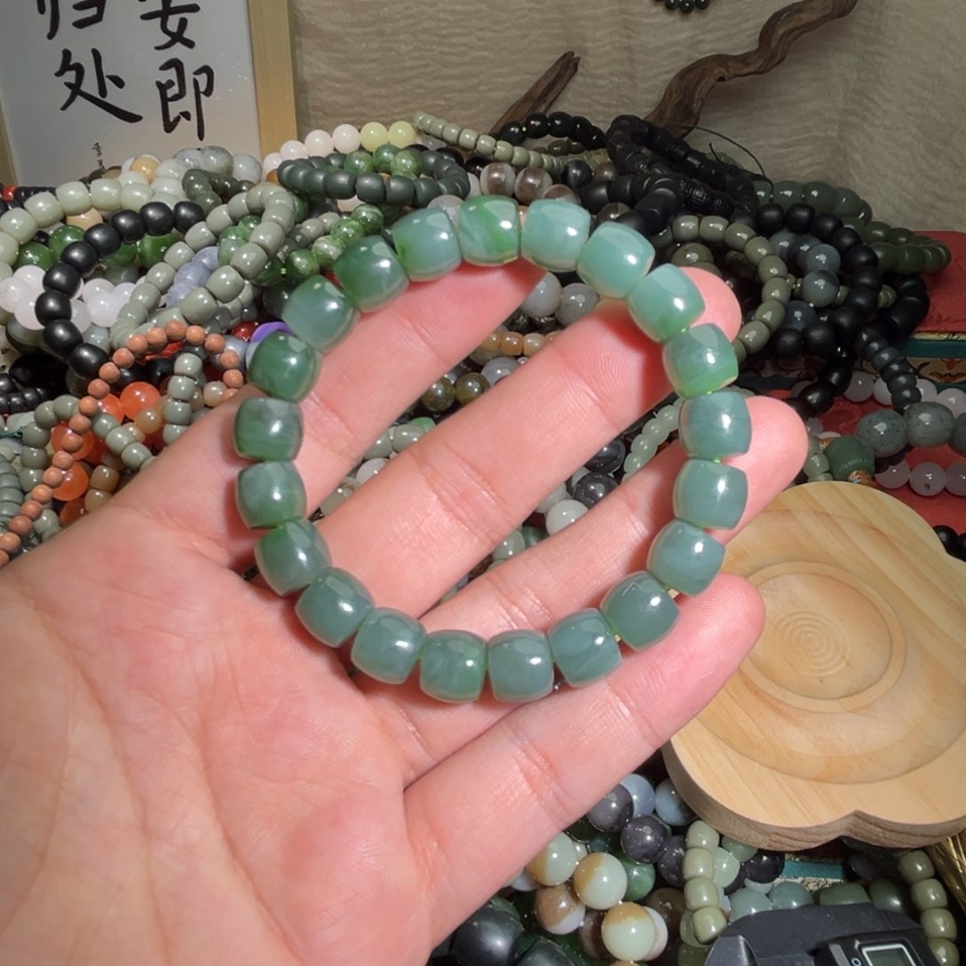 和田玉手链未镶嵌