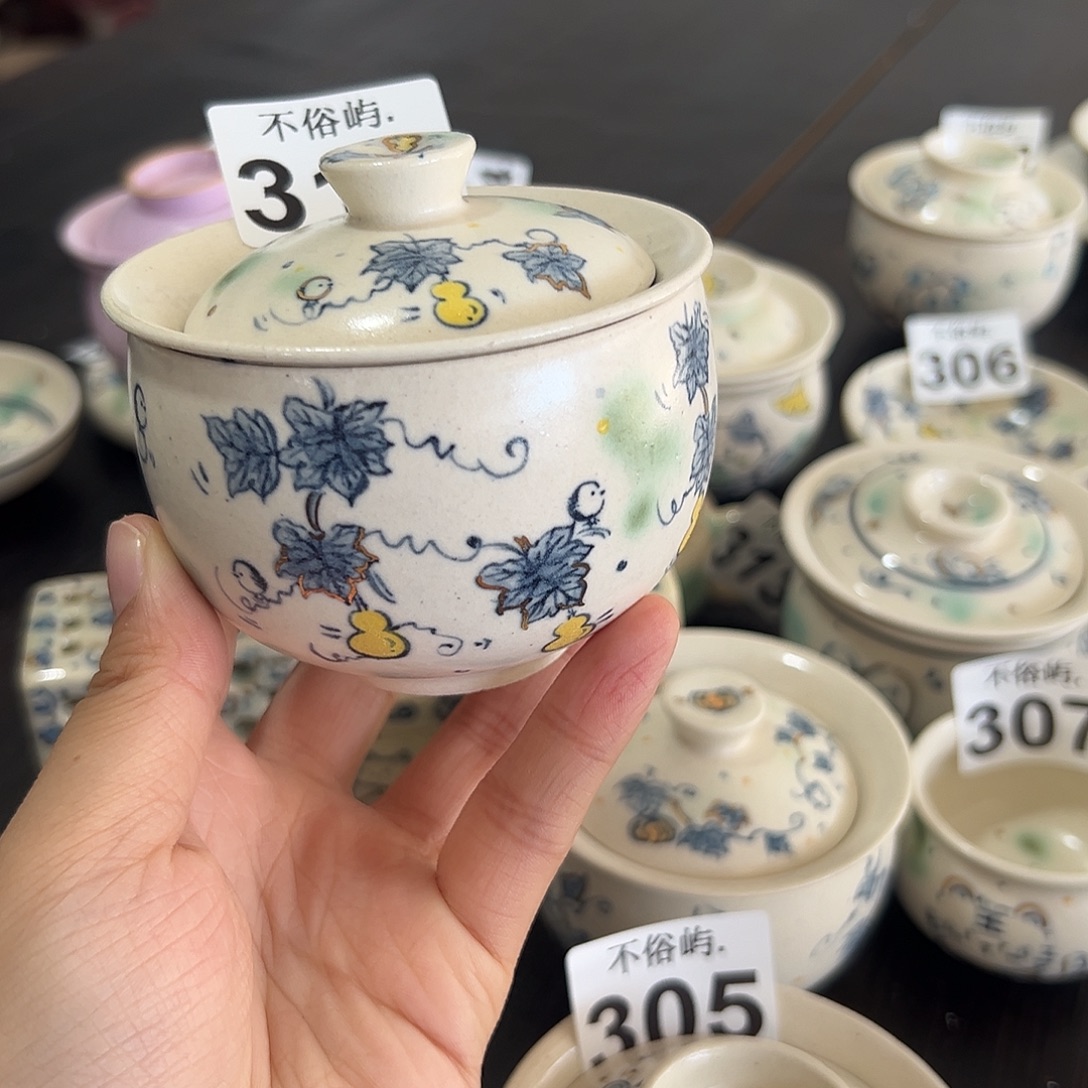 柳***言摆件景德镇不俗屿茶器319