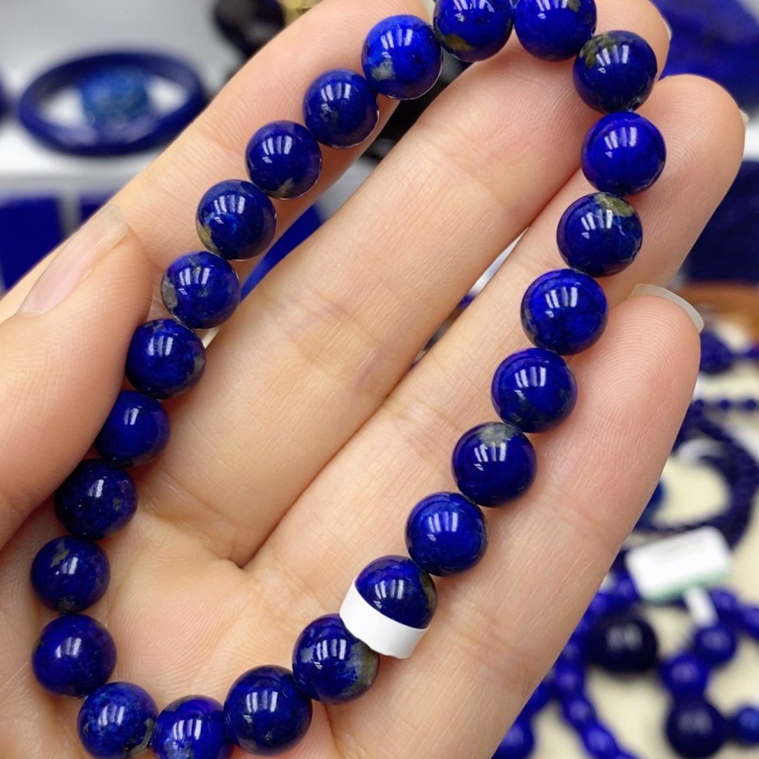 青金石手链未镶嵌