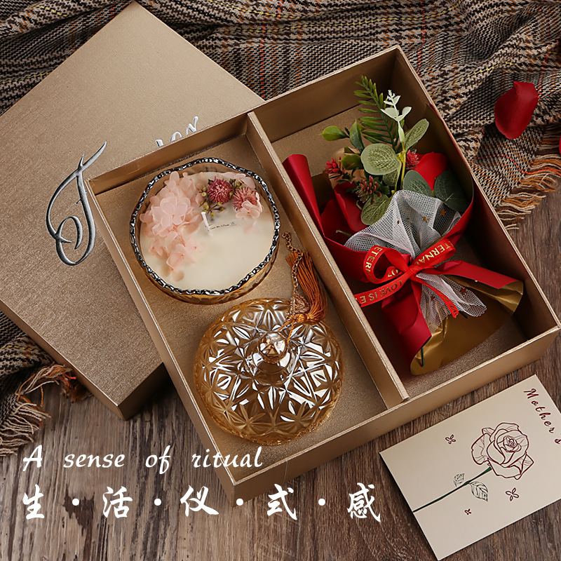 七夕教师节礼品香薰蜡烛礼品男士女士父母公婆实用网红小众礼品