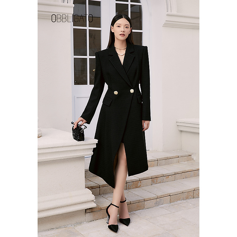 OBBLIGATO奥丽嘉朵秋冬1C34580050山羊绒混绵羊毛大