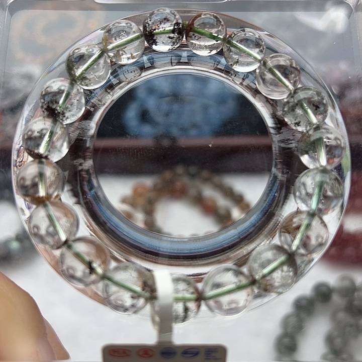 长石玉未镶嵌手串四季幽灵10.5m